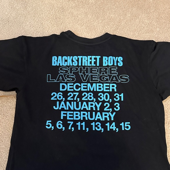 NEW Backstreet Boys Into the Millennium Sphere Residency Mirror 1999 to 2025 T - Picture 11 of 12